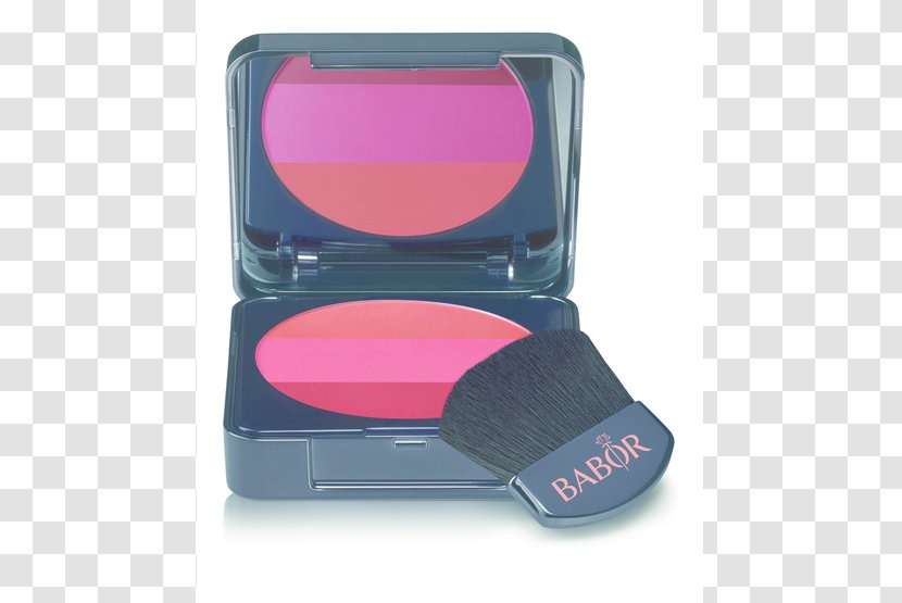 Rouge Cosmetics Babor Make-up Face Powder - Magenta - Blush Rose Transparent PNG