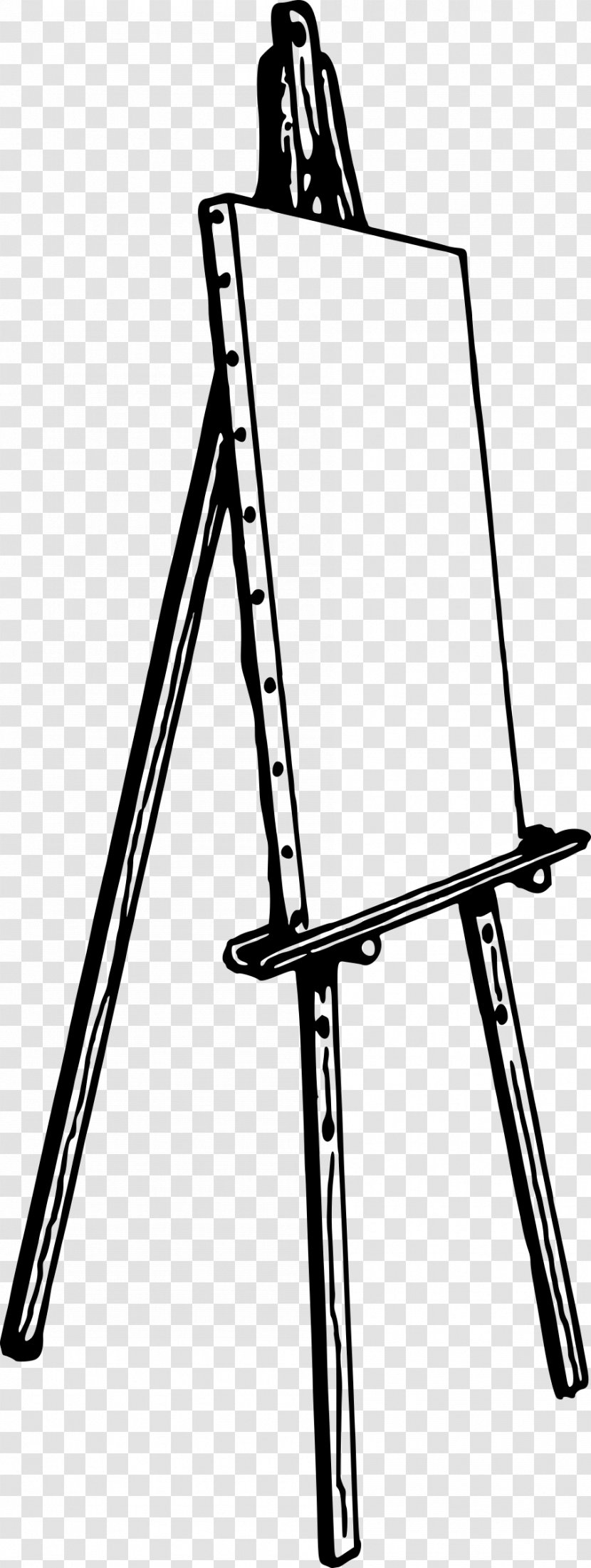 Easel Drawing Artist Painting - Clipart Frame Transparent PNG