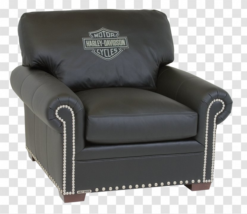 Club Chair Table Harley-Davidson Couch - Man Cave Transparent PNG
