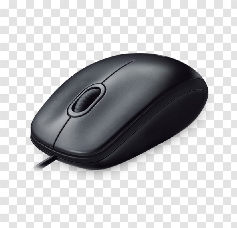 Computer Mouse Logitech M100 Optical Apple USB - Peripheral Transparent PNG