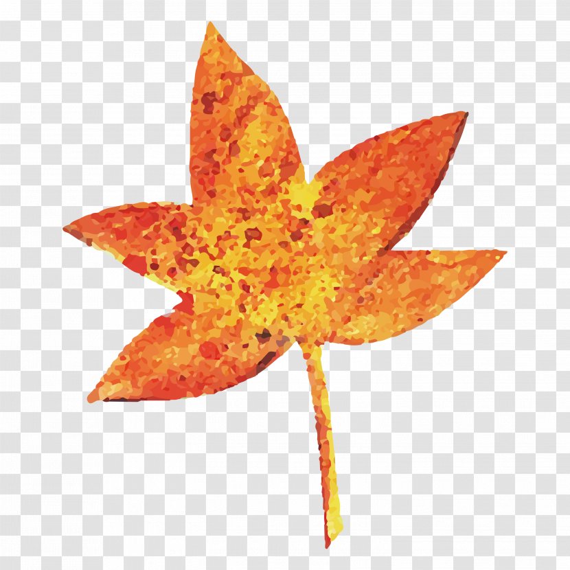 Halloween Maple Leaf Transparent PNG