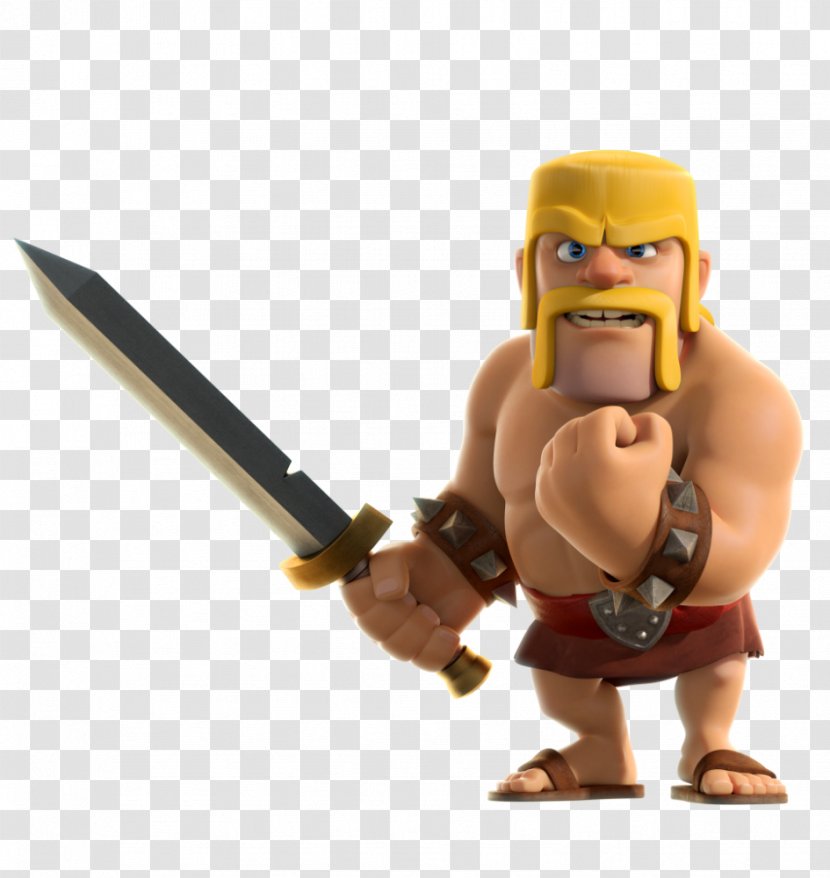 Clash Of Clans Royale Video Game 4K Resolution Supercell - Toy Transparent PNG