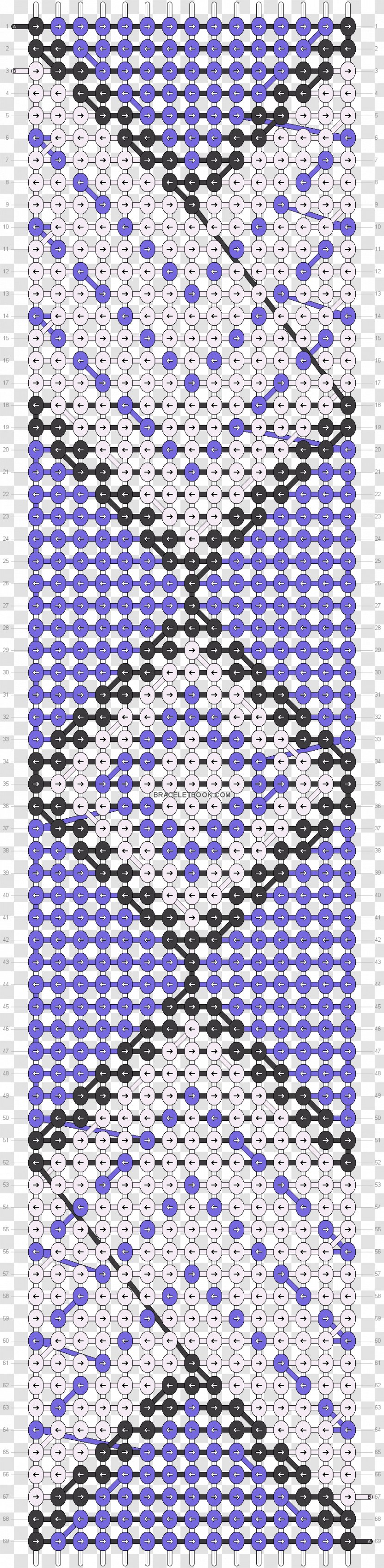 Cobalt Blue Purple Violet Lilac - Rectangle - Boho Pattern Transparent PNG