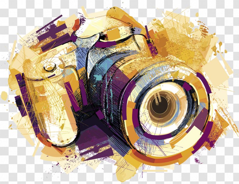 Photographic Film Camera Photography Drawing Clip Art - Royaltyfree Transparent PNG