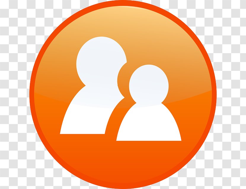 Facebook Messenger Instant Messaging Clip Art - Orange - Community Transparent PNG