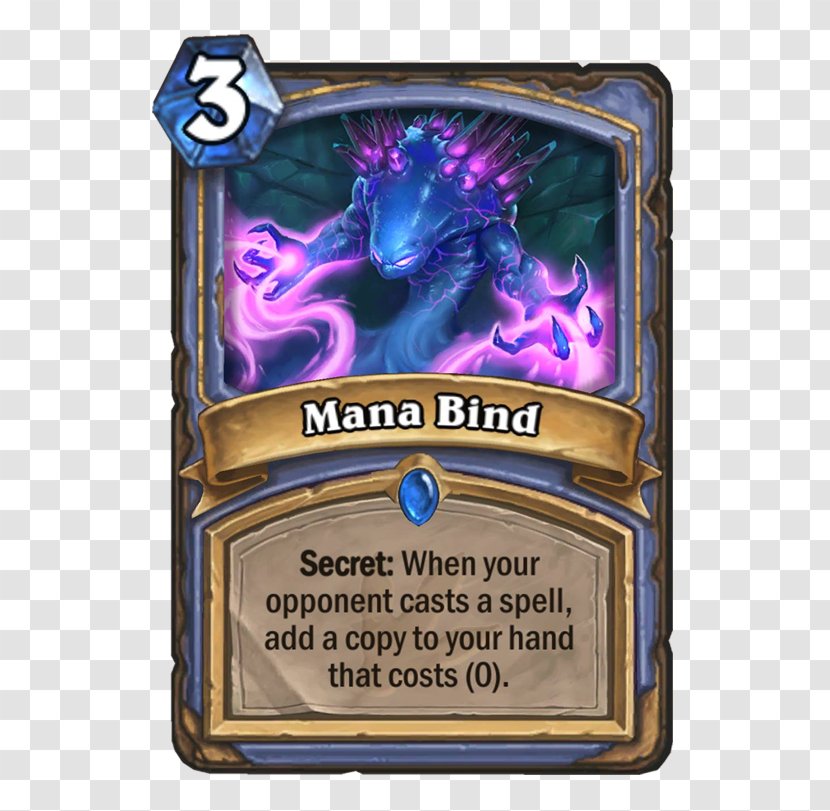 Hearthstone Mana Bind Incantation Magician - Magic Transparent PNG