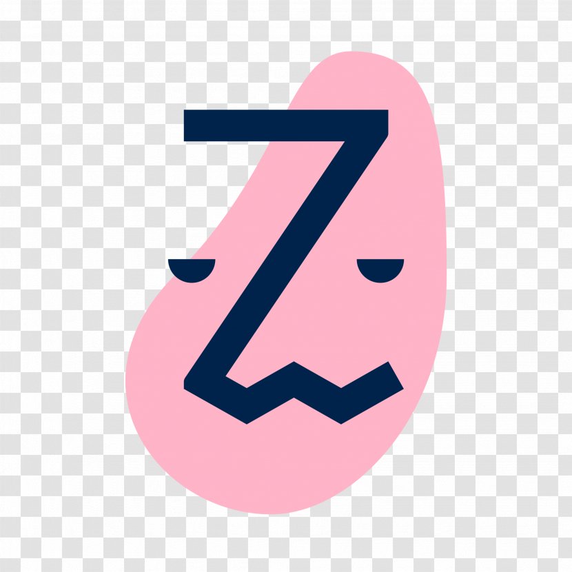 Pink M Angle Font - Design Transparent PNG
