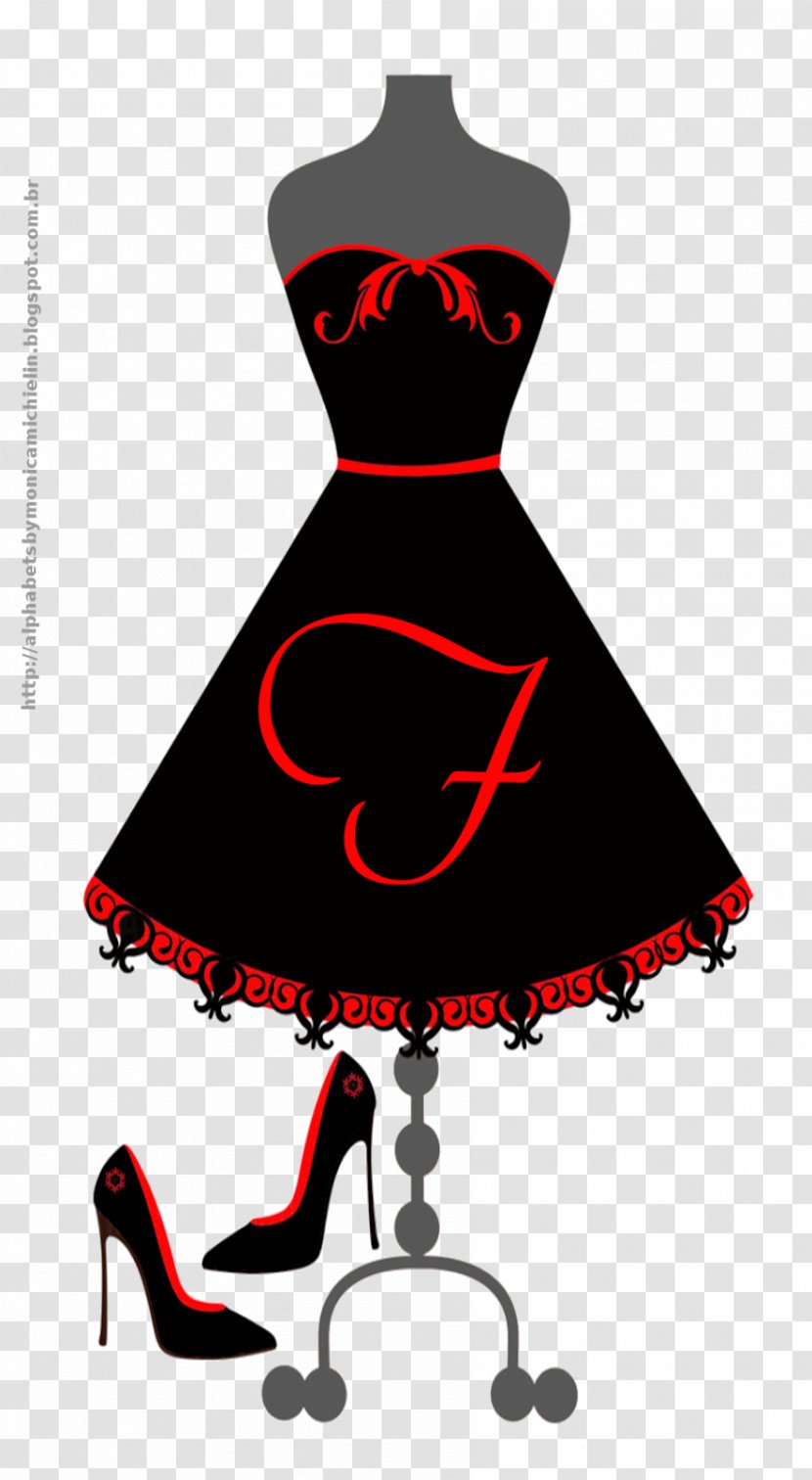 Dress Font - Black Transparent PNG