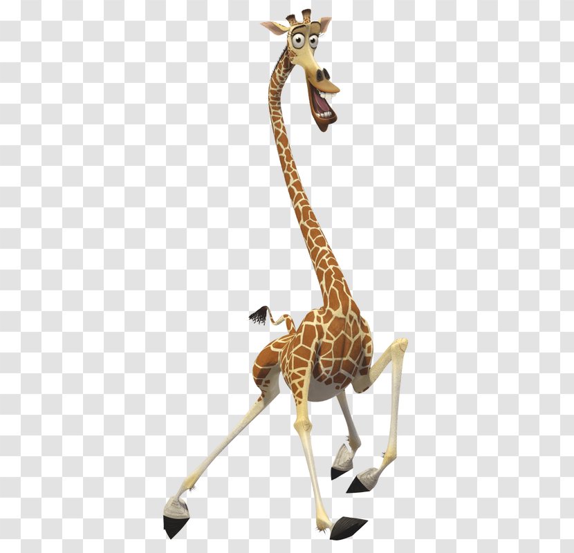 Giraffe Melman Gloria Skipper Kowalski - Animal Figure Transparent PNG