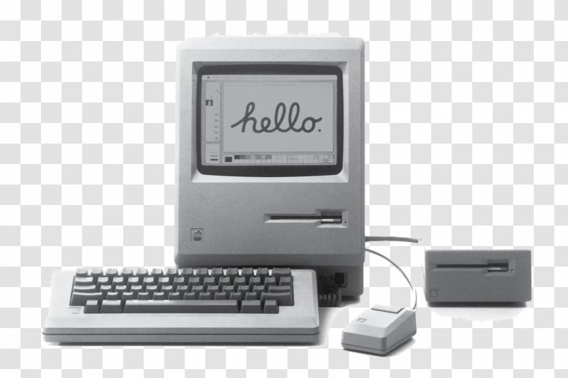 Apple Lisa IIe Macintosh 128K - Classic - Vintage Computer Transparent PNG
