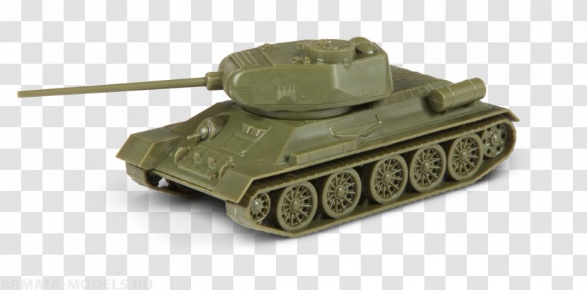 Medium Tank T-34-85 Modell - Weapon - 1 6 Scale Tiger Transparent PNG