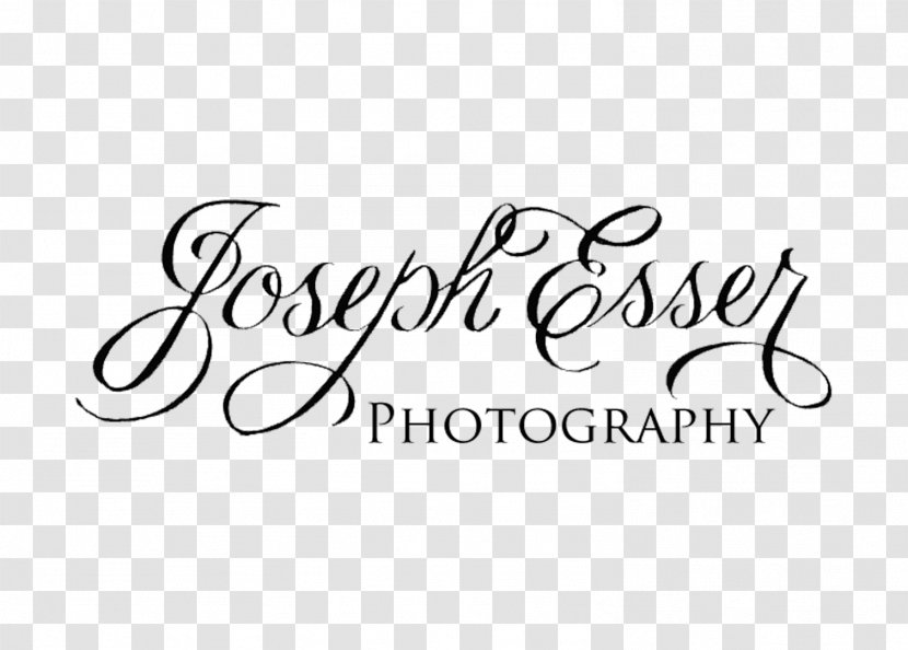 Joseph Esser Photography Photographer Wedding Logo - Black And White - Expo Transparent PNG