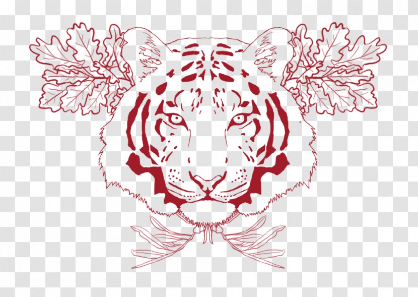 Tiger Sketch Image Download - Watercolor Transparent PNG