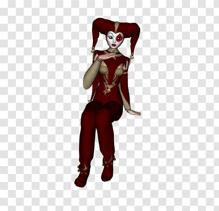 Harlequin Costume Designer Mask - Supervillain - Payaso Transparent PNG