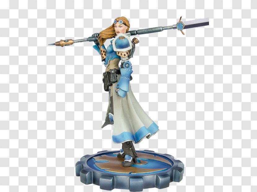 Figurine Statue Paint Action & Toy Figures Resin - Fictional Character - Privateer Press Transparent PNG