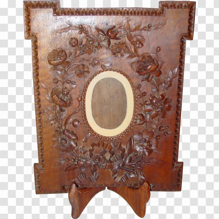 Picture Frames Wood Carving Brienz Antique Transparent PNG