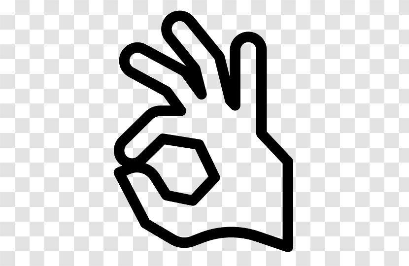 OK The Finger Hand - Area - Symbol Transparent PNG