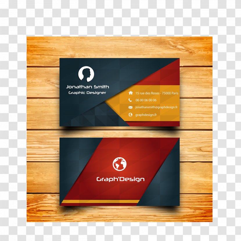 Business Cards Printing Visiting Card - Brochure Transparent PNG