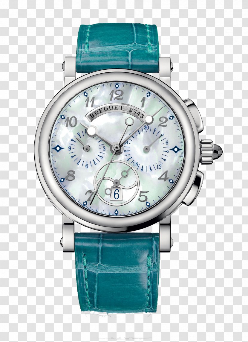 Breguet Clock Chronograph Watch Marine Chronometer - Brand Transparent PNG