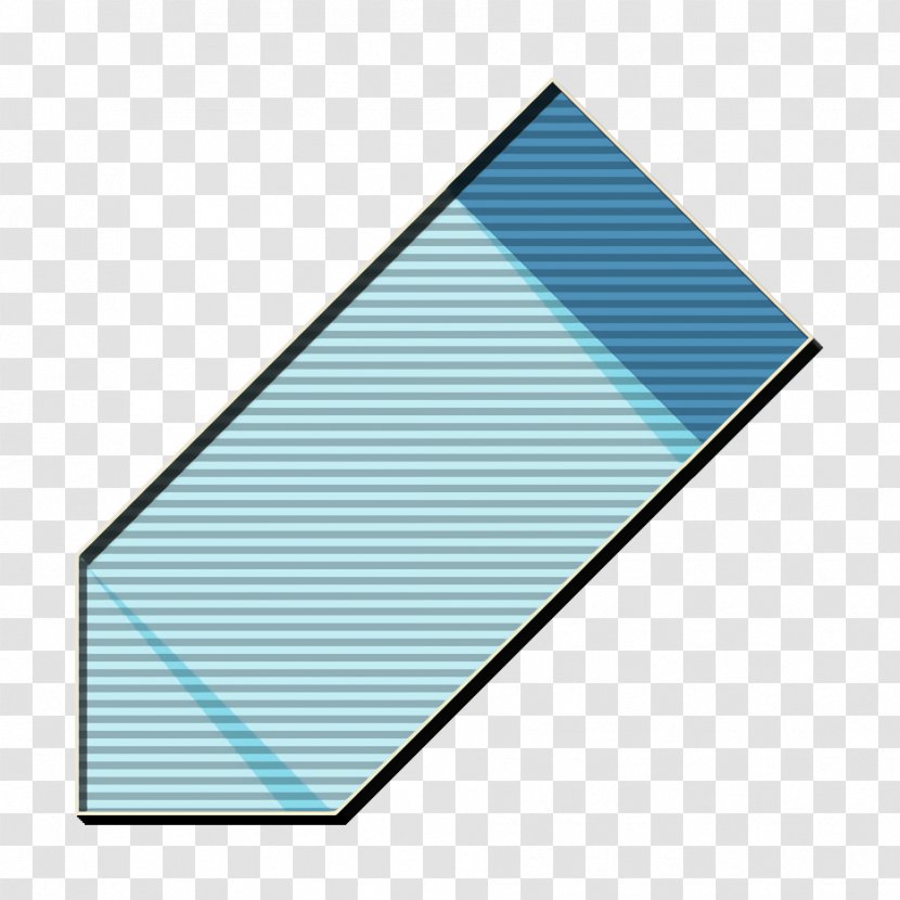 Copywriting Icon Note Seo - Blue - Triangle Electric Transparent PNG