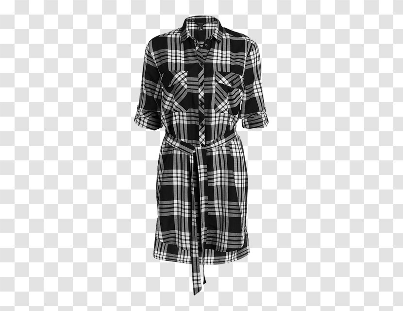 Tartan Dress Black M - Snike Transparent PNG