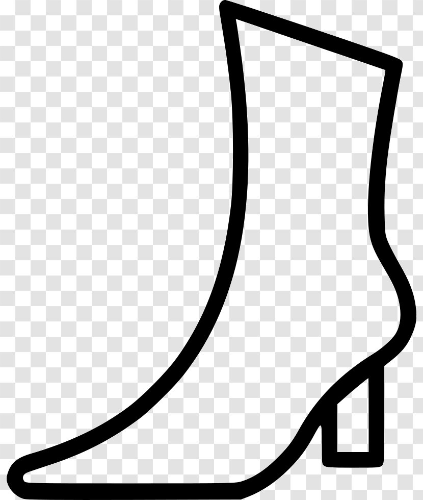 White Shoe Line Clip Art Transparent PNG