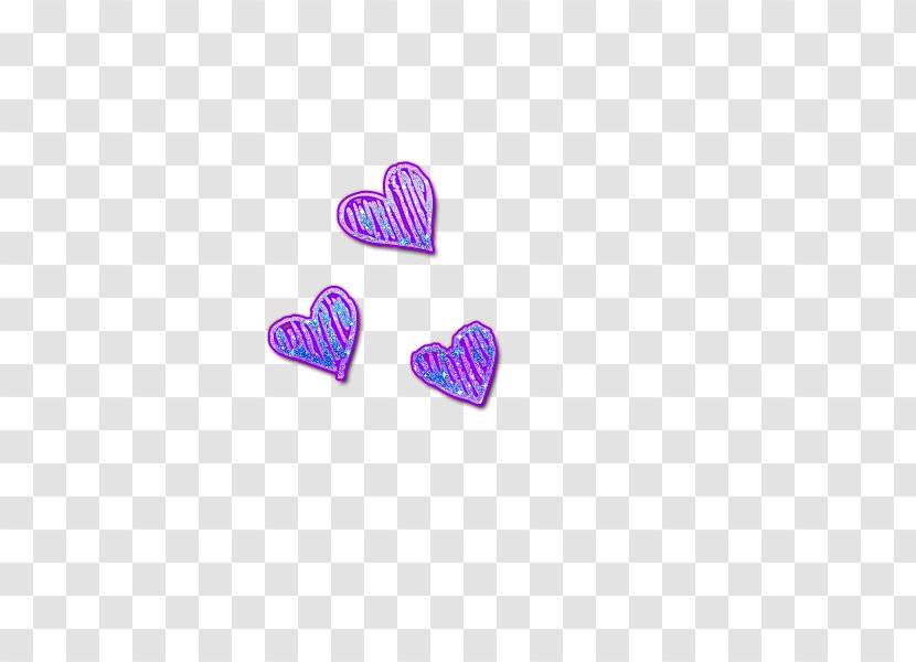 Clip Art - Heart - Magenta Transparent PNG