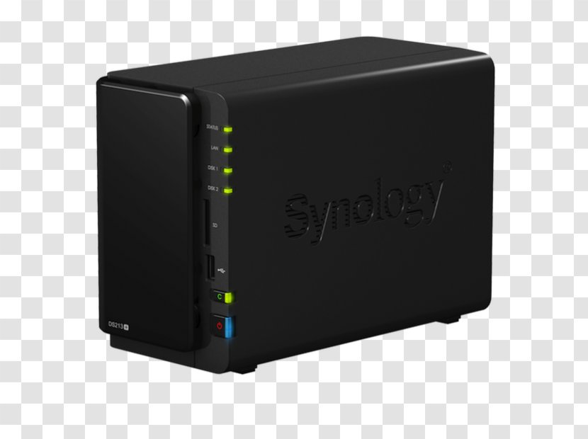 Synology Inc. Network Storage Systems DiskStation DS212 DS118 1-Bay NAS Disk Station DS216+ II - Electronic Device - Computer Transparent PNG