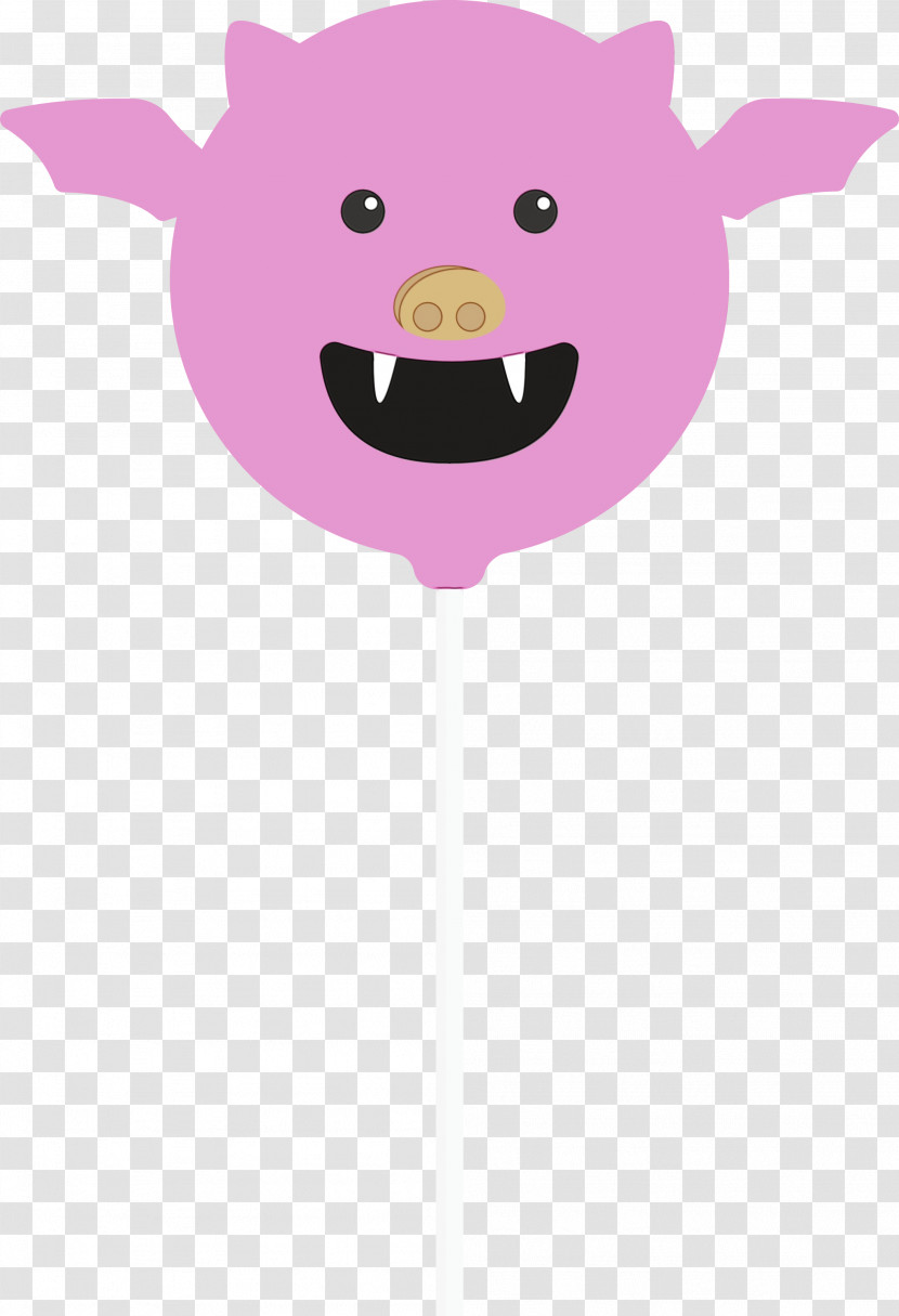 Character Pink M Snout Character Created By Transparent PNG
