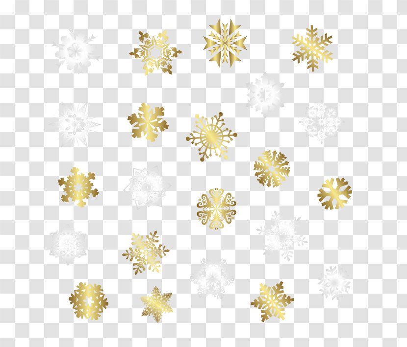 Snowflake - Color Snow Transparent PNG