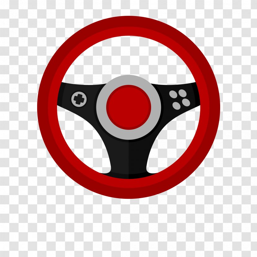 Car Racing Wheel Drawing Steering - Symbol - Cartoon Vector Transparent PNG
