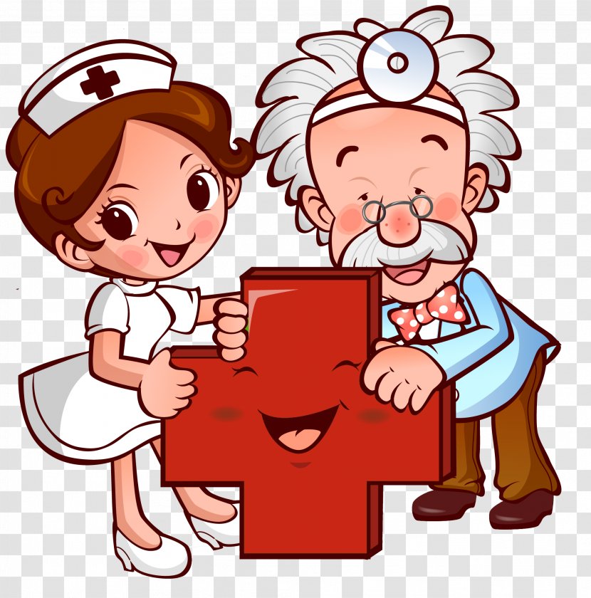 Doctor Aybolit Of Nursing Practice Physician Cartoon - Watercolor - Doctors And Nurses Transparent PNG
