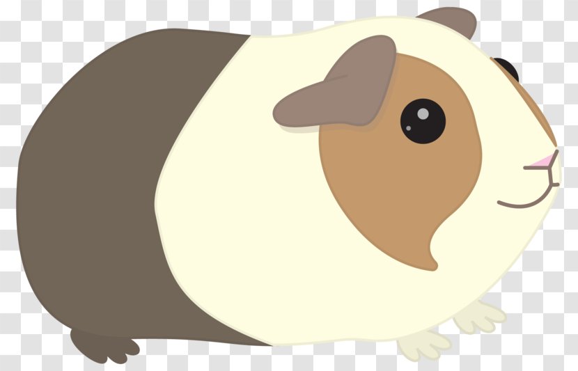 Guinea Pig Whiskers Clip Art - Fauna Transparent PNG