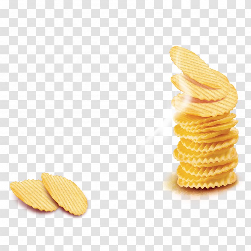 Potato Chip French Fries - Yellow - Chips Transparent PNG
