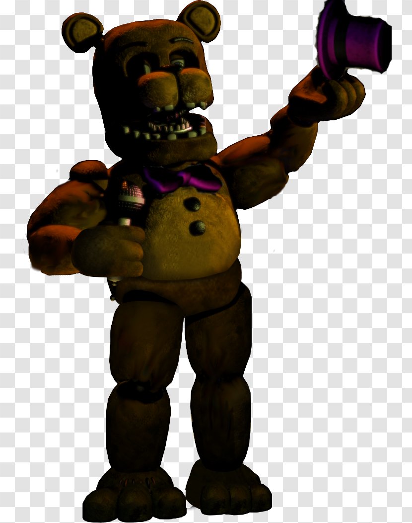 Five Nights At Freddy's 2 4 Jump Scare - Flower - Watercolor Transparent PNG