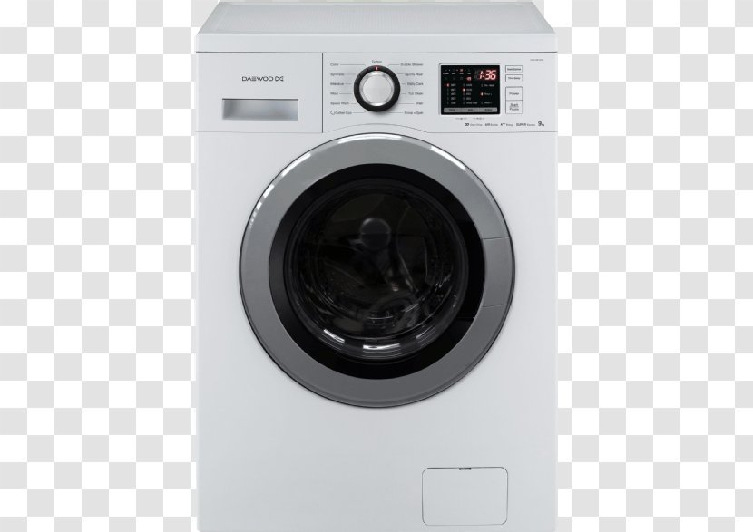 Combo Washer Dryer Washing Machines Clothes LG Tromm Direct Drive Mechanism - Laundry - Daewoo Transparent PNG