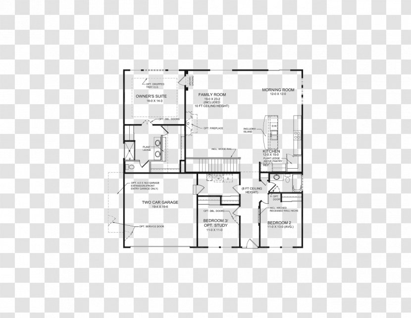 Floor Plan Paper Liberty Township House - Diagram - Design Transparent PNG