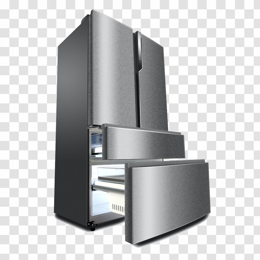 Refrigerator Haier Freezers Auto-defrost Home Appliance - Washing Machines - Freezer Transparent PNG