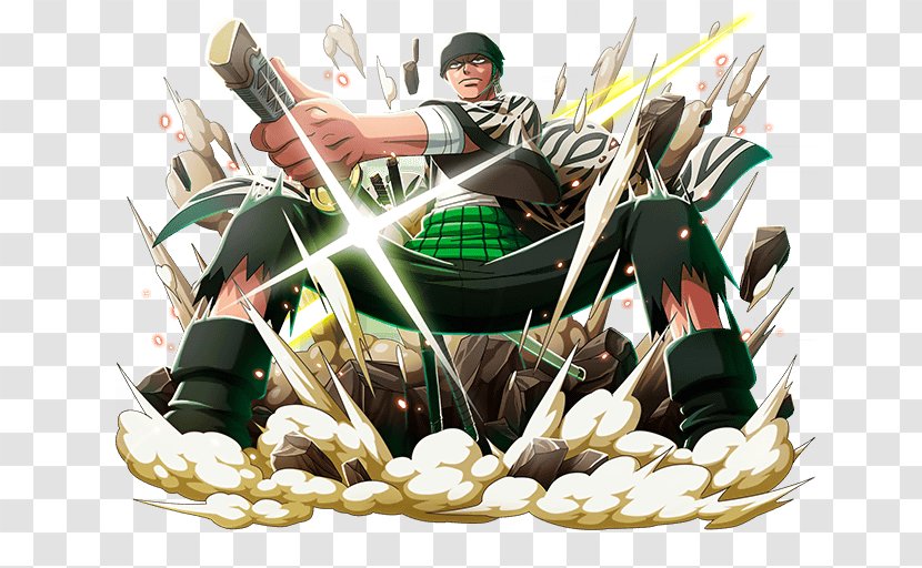 Roronoa Zoro One Piece Treasure Cruise Monkey D. Luffy Dracule Mihawk - Cartoon Transparent PNG