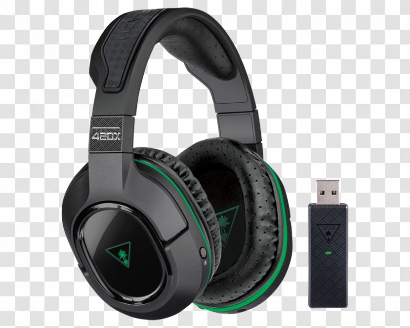 Turtle Beach Ear Force Stealth 450 500P DTS Headphones 7.1 Surround Sound - Xbox 360 Wireless Headset Transparent PNG