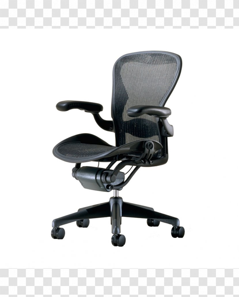 Aeron Chair Herman Miller Office & Desk Chairs Caster Transparent PNG