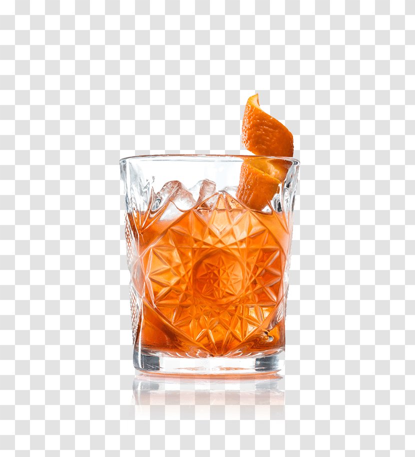 Old Fashioned Ice Cream Cocktail Negroni Spritz - Soft Serve Transparent PNG