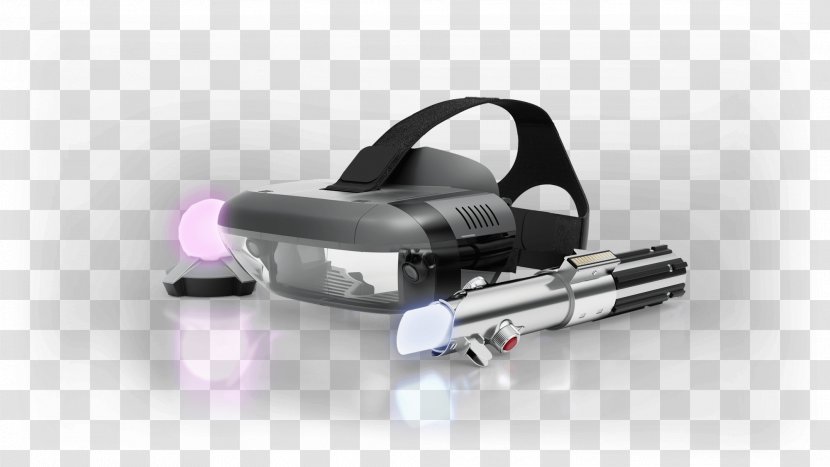 Lenovo Idea ZA390002US Star Wars Jedi Challenges Ar Virtual Reality Headset Augmented - Lightsaber Transparent PNG