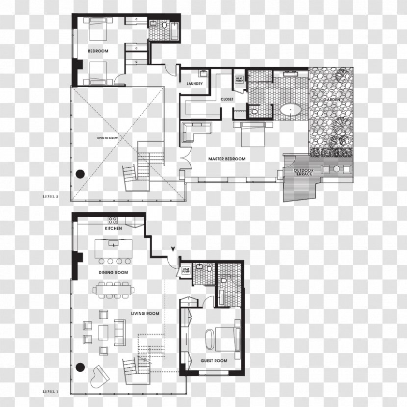 Floor Plan Architecture House Transparent PNG