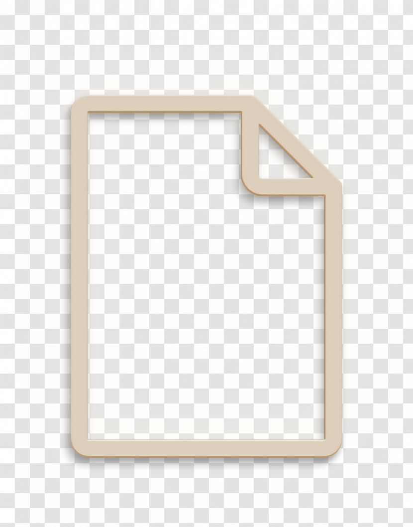 Miscellaneous Elements Icon Document Icon File Icon Transparent PNG