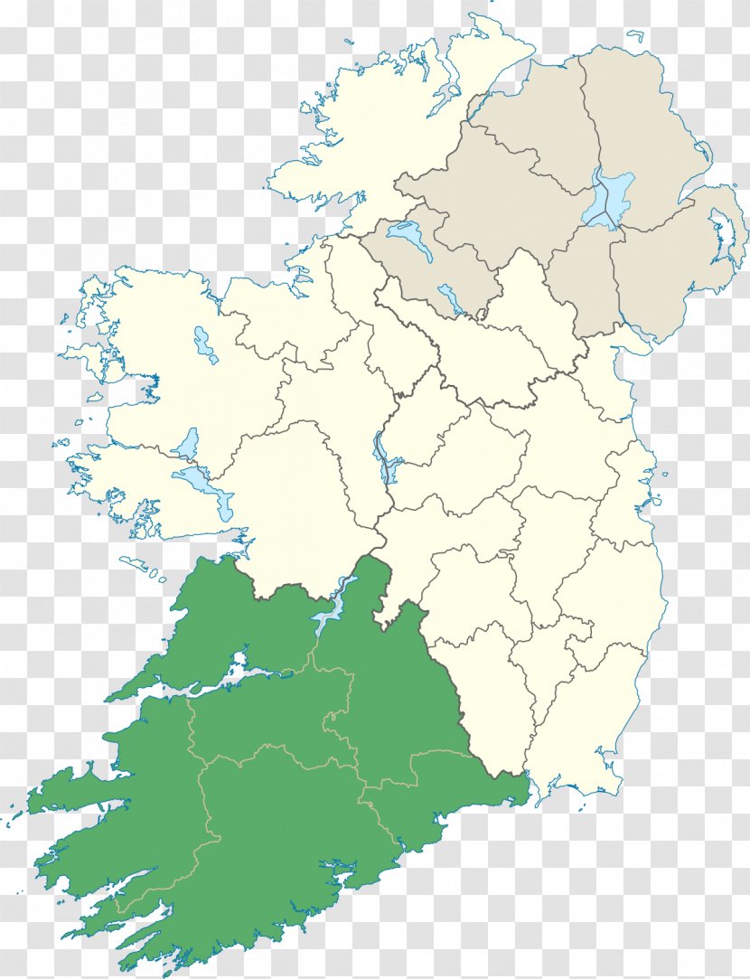 Northern Ireland Partition Of Map Transparent PNG