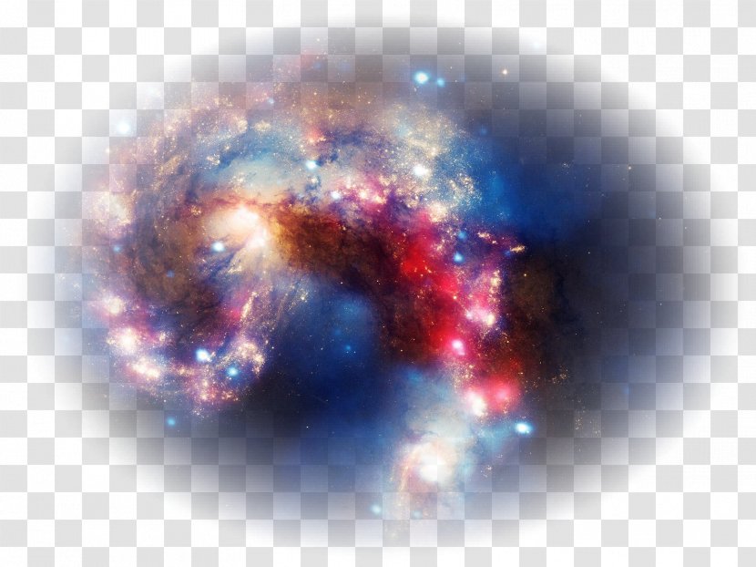 Spiral Galaxy Milky Way Universe Antennae Galaxies Transparent PNG