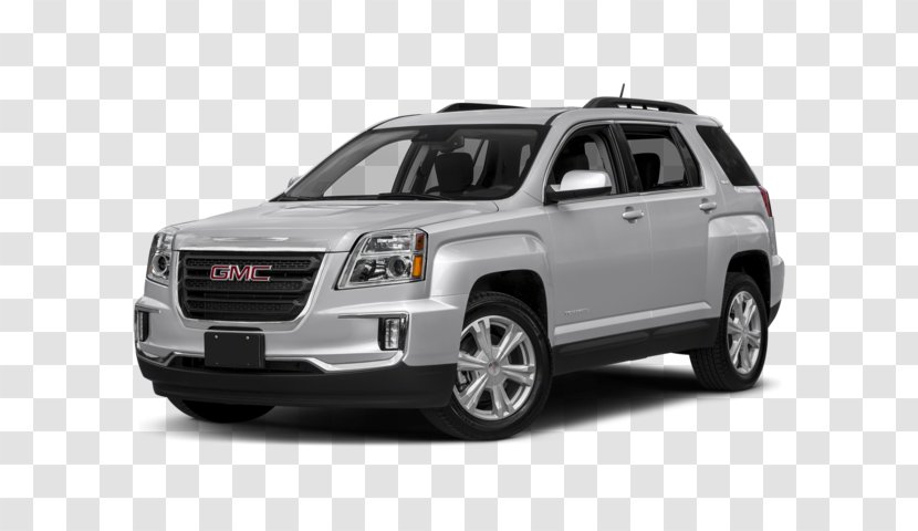 2017 GMC Terrain SLE-2 Sport Utility Vehicle Car Chevrolet Equinox - Compact Transparent PNG