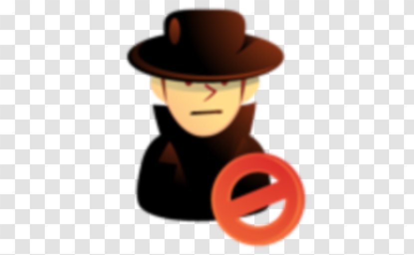 Security Hacker Computer Directory Clip Art - Cowboy Hat Transparent PNG