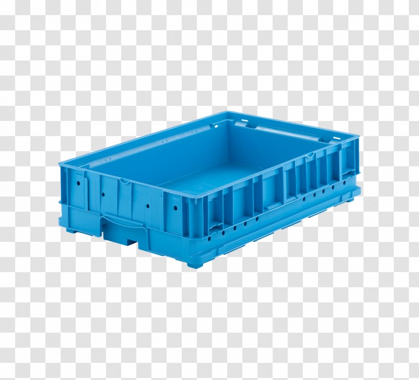 Euro Container Plastic Intermodal Box - Transport Transparent PNG